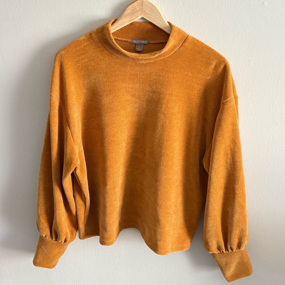 Falls Creek Women's Mustard Sweatshirt